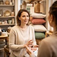 Dailey Hebels, klantadviseur van 1A Decor de Wit, in gesprek over kleuren en woonaccessoires